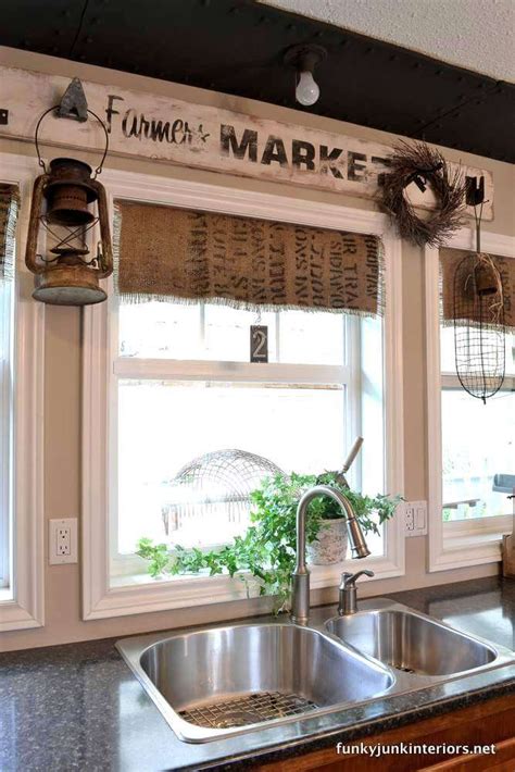 farmhouse style window valances